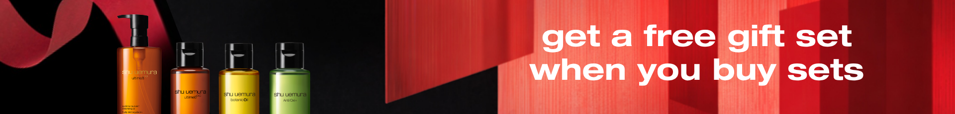 get a free gift set when you buy sets