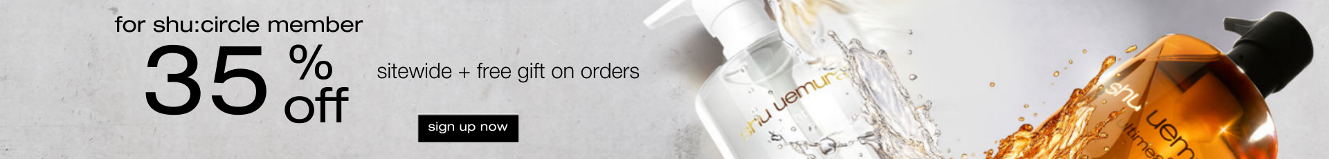 member exclusive get 35% off. sign up now.