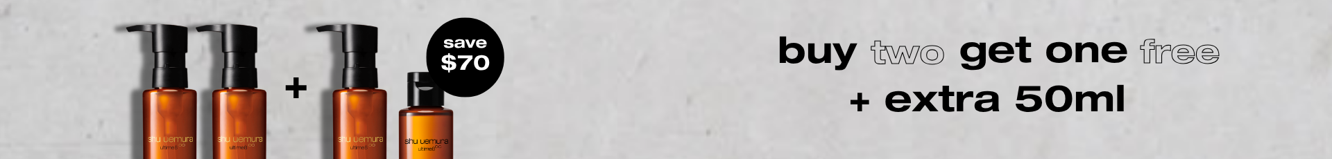 3 for 2 on ultime8 150ml